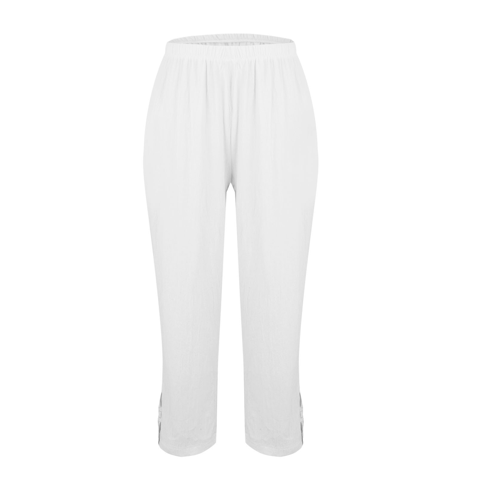 thumbnail image 4 of Pantalones casuales de pierna recta para mujer: cómodos pantalones para el día a día, las vacaciones y el senderismo, 4 of 8